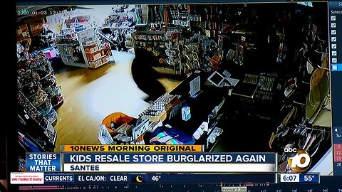 Childrens store in Santee burglarized for 4th time in 3 years