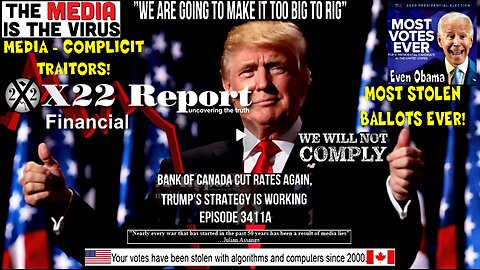 Ep. 3411a - Bank Of Canada Cut Rates Again, Trump’s Strategy Is Working (related links description)