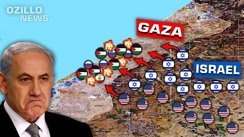 5 MINUTES AGO! US Presses the Button to Destroy Gaza! US Intervenes in Israel War!