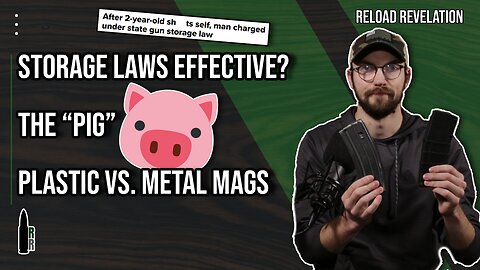 Safe Storage Laws? The "Pig", Plastic vs. Metal Magazines — R&R