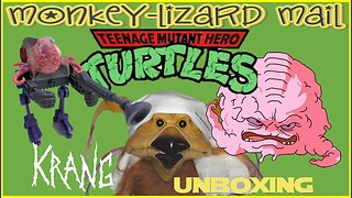 KRANG! Vintage Teenage Mutant Hero Turtle UNBOXING!