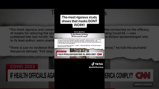 How Rigorous #Study Says #Masks Don’t #Work? #research #politics #illness