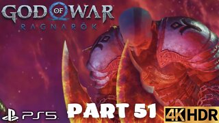 Valkyrie Queen Gna | God of War: Ragnarök | Beyond Ragnarök Part 14 (51) | PS5, PS4 | 4K HDR