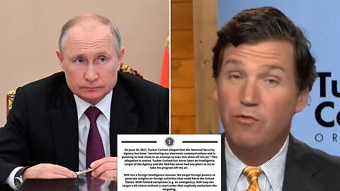 TUCKER CARLSON INTERVIEWS PUTIN IN RUSSIA!! 🎙🇷🇺 HE'S NOW BANNED FROM RE-ENTERING AMERICA!
