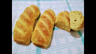 CORN BREAD WITH SESAME