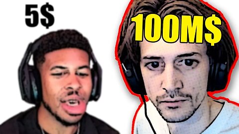 5$ Streamer vs 100M$ Streamer