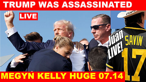 Megyn Kelly & CHARLIE WARD HUGE 07/14 💥 Donald Trump Survives Assassination Attempt at Rally