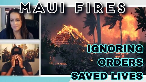 Maui Fires || Driving THROUGH Barricades Saved People