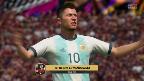 Fifa21 FUT Squad Battles - Robert Lewandowski seals the great comeback with a hat-trick. part 3