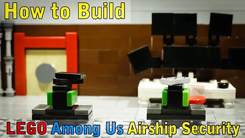 How to Build Lego Among Us Airship Security