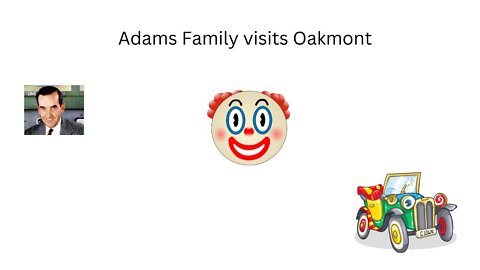 Adams family visit Oakmont