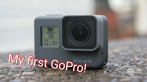 Checking out my first GoPro!