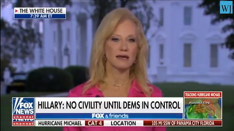 Kellyanne Conway Hits Hillary Clinton on ‘Dangerous’ Comments About Civility
