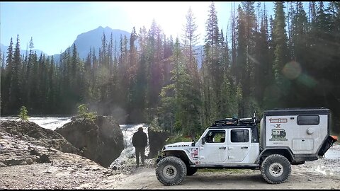 Chasing Waterfalls & Truck Camping Glacier Rivers in British Columbia