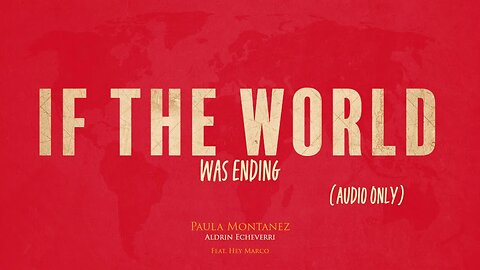 If the world was ending - JP Saxe x Evaluna Montaner (Cover by Paula Montanez & Aldrin Echeverri)