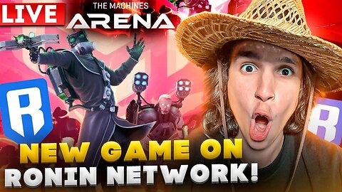 NEW RONIN NETWORK GAME: MACHINE ARENA $RON