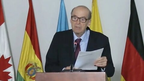 🎥Declaración final del Canciller Álvaro Leyva, sobre Conferencia del Proceso Político en Venezuela👇👇