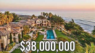 $38 Million San Clemente Oceanfront Estate | Mansion Tour