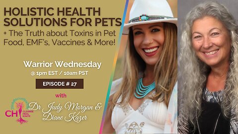 HOLISTIC HEALTH SOLUTIONS FOR PETS + The Truth about Toxins in Pet Food, EMF’s, Vaccines & More!
