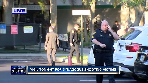 Vigil to be held for synagogue shooting victims