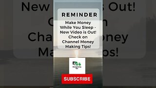 Make Money While You Sleep - Watch Now Full Video!!