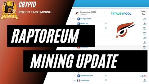 Raptoreum CPU Mining Update