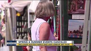 Some spring and summer events canceled in Michigan