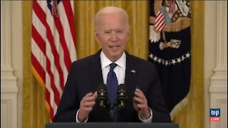 Biden Claims There’s No Evidence Americans Are Collecting Unemployment Instead Of Working