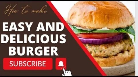 EASY BURGER RECIPE