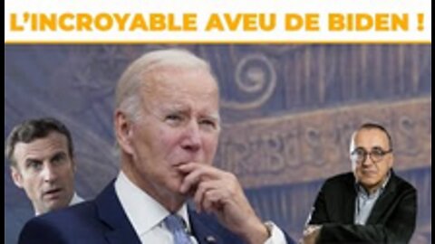 Covid l’incroyable aveu de Joe Biden terrorise Macron !
