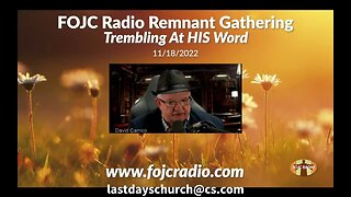 Talking Back to The Devil! | David Carrico | FOJC Radio