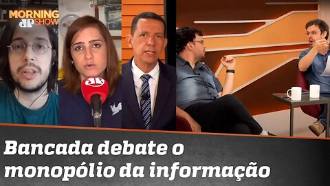 Em debate sobre monopólio da informação, Adrilles manda Adrilles ficar quieto