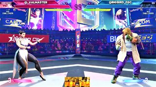 [SF6] Valmaster (Chun-Li) vs Bigbird (Ken) - Street Fighter 6