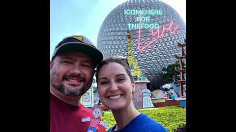 EPCOT LIVESTREAM! Back in Florida! Relaxing day at #wdw 10/14/22