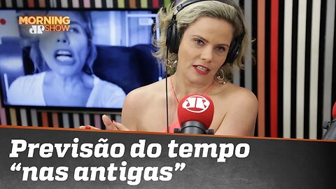 Alô, Maju: Maria Cândida conta como era a apresentação do tempo “nas antigas”