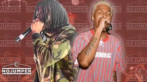 Comethazine and Young Nudy go crazy at the No Jumper Monthly Show!