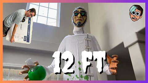 👻At Home - 12Ft Scientist Unboxing.. Featuring Ryanz!🎃