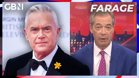 Huw Edwards 'living a life not consistent with how he really felt about the world' says Nigel Farage