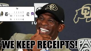 Deion Sanders sends a message to his HATERS after MASSIVE Colorado upset win vs TCU!