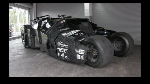 Batman Tumbler In Depth Tour At The 2014 Gumball 3000