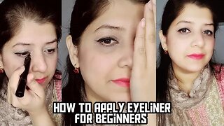 Perfect Your Winged Eyeliner | Eyeliner Tips for Hooded Eyes | How To Apply Simple Eyeliner