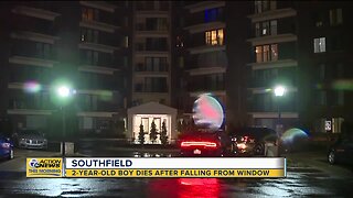 2-year-old dies after falling out of Southfield apartment window