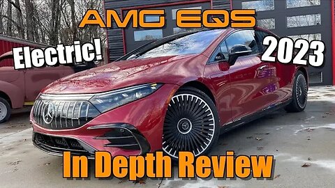 2023 Mercedes-AMG EQS: Start Up, Test Drive & In Depth Review