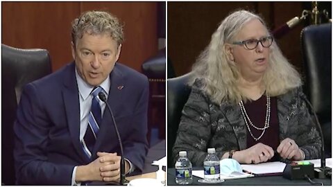 Rand Paul and Rachel Levine