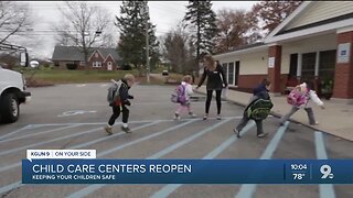 Child care centers reopen in Tucson
