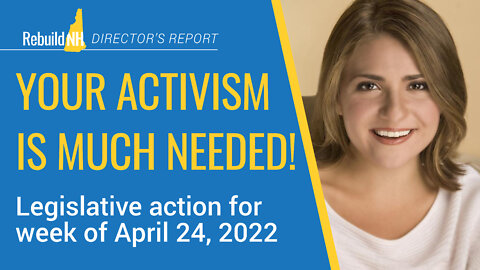 Director's Report: Your Activism Is Much Needed!