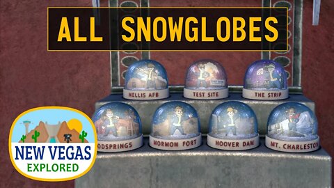 Fallout New Vegas | All Snowglobes Explored