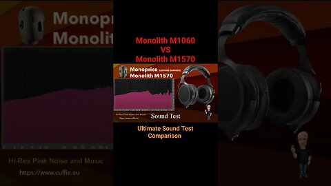 Monolith Monoprice M1570 VS Monolith Monoprice M1060 #solocuffie #soundtest #sounddemo #monoprice