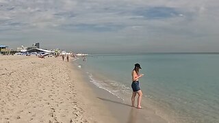 South Beach Sunrise Stroll: A Morning Escape in Miami ☀️🌴