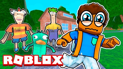 Roblox, but I have to survive cursed Phineas and Ferb?!